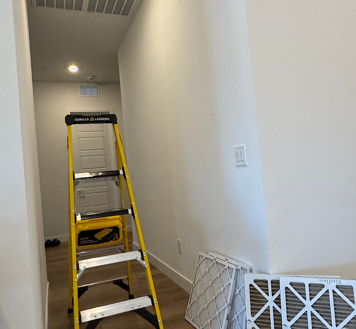 Detailed handyman repair work